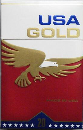 USA GOLD(棕100s)美国免税版 俗名: USA G