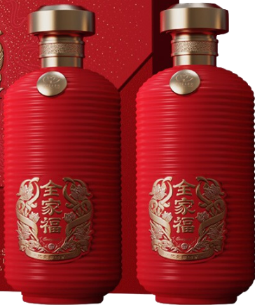贵州茅台集团全家福中国红53度酱香型白酒500ml