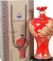 贵州茅台集团百年盛世玉液-红花瓷口感浓香型52度白酒2500